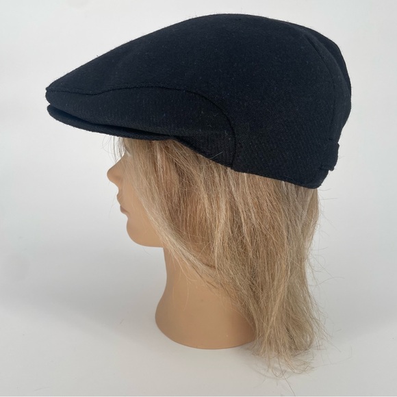 Donegal Tweed Wool News Boy Hat By Aran Sweater Market / Driving Cap - Picture 1 of 15